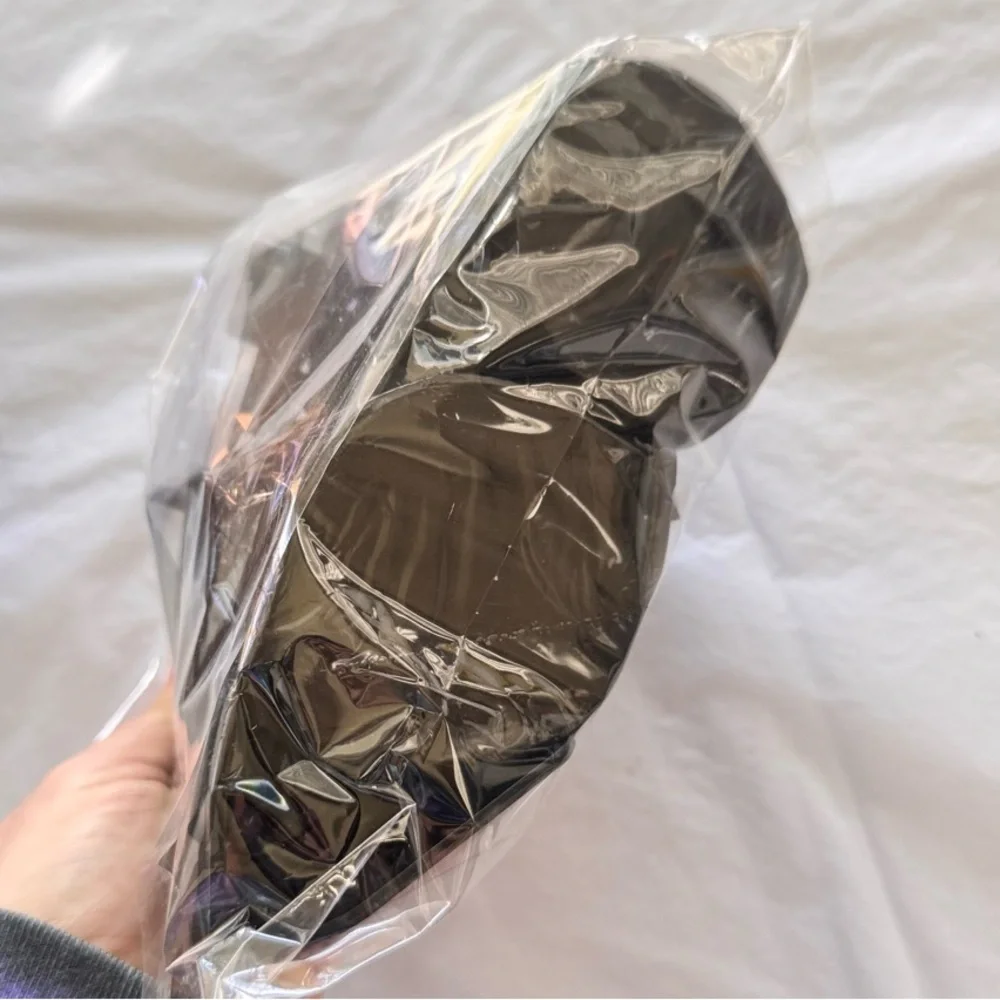 BROTHER White Label Roll Set of 4000 w Black Holders Pack of 10 NEW SEALED Rolls